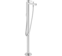 Hansgrohe Finoris rubinetto monocomando per vasca da pavimento, scarico 210 mm,