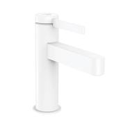 hansgrohe Finoris, rubinetto per acqua fredda con beccuccio, altezza 100 mm, rubinetto a risparmio acqua, bianco opaco
