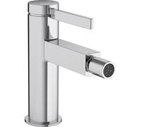 hansgrohe Finoris Mitigeur monocommandé pour bidet avec vidage Push-Open, saillie 129mm, 76200000, 76200000, Colorazione: cromo