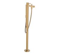 hansgrohe Finoris rubinetto vasca a pavimento, miscelatore monocomando, 76445140, Finoris bronzo spazzolato [Rubinetteria Bagno > Rubinetteria Vasca]