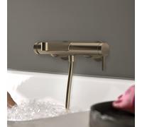 hansgrohe Finoris rubinetto vasca esterno, miscelatore monocomando, 76420140, Finoris bronzo spazzolato [Rubinetteria Bagno > Rubinetteria Vasca]
