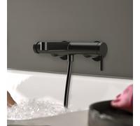 Hansgrohe Finoris rubinetto per vasca e doccia a parete nero 76420340