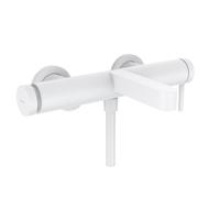 hansgrohe Finoris rubinetto vasca esterno, miscelatore monocomando, 76420700, Finoris bianco opaco [Rubinetteria Bagno > Rubinetteria Vasca]