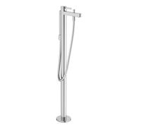 Hansgrohe Finoris - Miscelatore a pavimento per vasca da bagno, con accessori, cromo 76445000