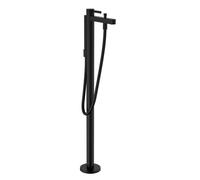 hansgrohe Finoris Mitigeur monocommandé pour bain au sol, saillie 210 mm, 76445670, 76445670, Colorazione: Nero opaco