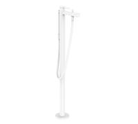 hansgrohe Finoris rubinetto vasca installazione a pavimento, miscelatore monocomando, 76445700, Finoris bianco opaco [Rubinetteria Bagno > Rubinetteria Vasca]