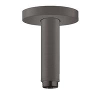 hansgrohe Fissaggio a soffitto S 10 cm, cromo nero satinato, 27393340