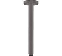 hansgrohe Fissaggio a soffitto S 30 cm, cromo nero satinato, 27389340