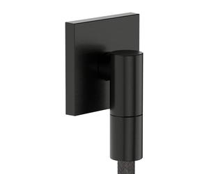 hansgrohe FixFit Fine E presa d'acqua, 28883340, FixFit Fine E nero cromato spazzolato [Rubinetteria Bagno > Prese d‘Acqua]