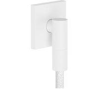 hansgrohe FixFit Fine E raccord mural avec clapet anti-retour, 28883700, 28883700, Colorazione: Bianco opaco