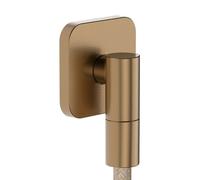 hansgrohe FixFit Fine Q presa d'acqua, 28884140, FixFit Fine Q bronzo spazzolato [Rubinetteria Bagno > Prese d‘Acqua]