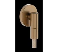hansgrohe FixFit Fine S raccord mural avec clapet anti-retour, 28882140, 28882140, Colorazione: Bronzo spazzolato