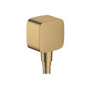 hansgrohe Fixfit giunzione flessibili, 26457140, Fixfit bronzo spazzolato [Rubinetteria Bagno > Gomito di collegamento a parete]