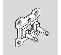 hansgrohe flangia a parete per soffione con braccio doccia Raindance E 300 Air 1jet, 93441000, [Rubinetteria Bagno > Ricambi Rubinetteria Bagno]