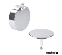 hansgrohe Flexaplus copertura per set scarico e troppopieno, 58186000, Flexaplus cromo [Rubinetteria Bagno > Sistemi di Scarico]