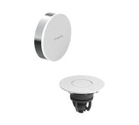 hansgrohe Flexaplus copertura per set scarico e troppopieno, 58187000, Flexaplus cromo/bianco [Vasche da Bagno > Ricambi per Vasche da Bagno]