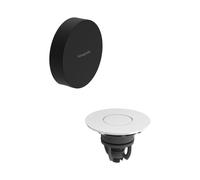 hansgrohe Flexaplus copertura per set scarico e troppopieno, 58187670, Flexaplus nero opaco/bianco [Rubinetteria Bagno > Sistemi di Scarico]