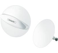 hansgrohe Flexaplus Ensemble de finition pour drain et trop-plein, 58185700, 58185700, Colorazione: bianco opaco