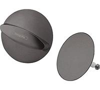 Sifone Vasca da Bagno Hansgrohe Flexaplus Nero Cromato Spazzolato