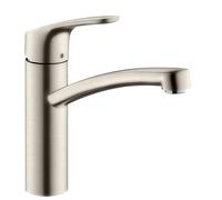 Hansgrohe Focus E2 - Miscelatore monocomando 160 per lavello, simil inox 31806800