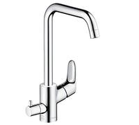 Rubinetto Lavello Cucina Hansgrohe Focus monocomando con lavabo valvola di arresto