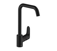 hansgrohe Focus M41 mitigeur de cuisine à levier unique 260, 1jet, 31820670, 31820670, Colorazione: Nero opaco