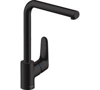 hansgrohe Focus M41 mitigeur de cuisine 280, 1jet, 31817670, 31817670, Colorazione: Nero opaco