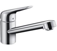 Hansgrohe Focus M42 Miscelatore monocomando cucina 100, CoolStart, 1 getto, cromo