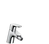 hansgrohe Focus Mitigeur de bidet, saillie 126mm, vidage Push Open, chromé, 31922000, 31922000