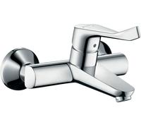 Miscelatore Lavabo a Parete Hansgrohe Focus Sospeso con manico Lungo extra