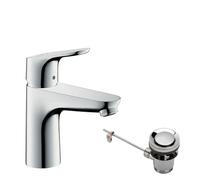 hansgrohe Focus Mitigeur monocommande de lavabo Focus 100 DN 15, 31607000, 31607000