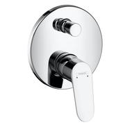hansgrohe Focus rubinetto vasca da incasso, miscelatore monocomando, 31946000, Focus cromo [Rubinetteria Bagno > Rubinetteria Vasca]
