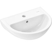 Hansgrohe GladeLake S lavabo 45x37 cm semicircolare a parete bianco lucida 60100450