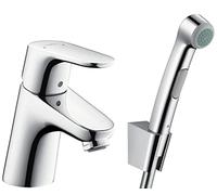 Hansgrohe Focus rubinetto per lavabo con doccetta bidet verticale cromo 31926000