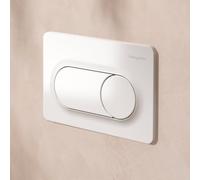 hansgrohe iFrame Original S placca di scarico per WC, 66002450, iFrame Original S [Placche di Scarico > Placche di Scarico per WC]