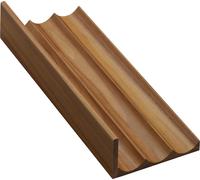 hansgrohe IntraStories Kit de séparations intérieures de tiroir 320, pour élément bas WT 480/475, bois massif, noyer foncé, 54230630, 54230630