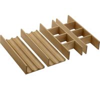 hansgrohe IntraStoris Compartimentage intérieur des tiroirs, kit 340 Armoire sous lavabo 1180x475 et 1180x550, chêne naturel, 54153230, 54153230