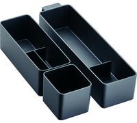 hansgrohe IntraStoris Séparation intérieure de tiroir, kit de base, 100x345, noir mat, 54224670, 54224670