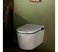 hansgrohe LavaPura Element S smart WC a parete con AquaHelix Flush, con sedile WC, 63021450, LavaPura Element S bianco [WC > Smart WC]