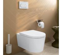 hansgrohe LivaFine WC sospeso con AquaFall Flush L: 54 La: 36 cm, 61187450, LivaFine bianco [WC > WC Sospesi]