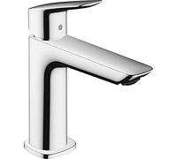 Hansgrohe Logis Miscelatore fine per lavabo, ComfortZone110, senza scarico, sporgenza 121 mm, 71253, Colorazione: cromo