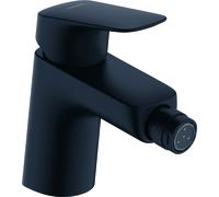 hansgrohe Logis Mitigeur de bidet, ComfortZone70, bonde à tirette, saillie 119mm, 71204670, 71204670, Colorazione: nero opaco