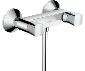 hansgrohe Logis Mitigeur de douche à 2 poignées, apparent, 1 consommateur, chromé, 71263000, 71263000