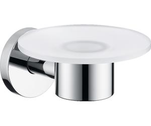 Hansgrohe Logis portasapone a parete nichel-bianco 40515820