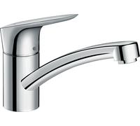 hansgrohe Logis M31 Mitigeur de cuisine, ComfortZone120, 1jet, saillie 202mm, chrome, 71830000, 71830000