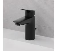 hansgrohe Logis rubinetto lavabo 100 CoolStart, 71102670, 100 Logis nero opaco [Rubinetteria Bagno > Rubinetteria Lavabo]
