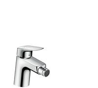 hansgrohe Logis Mitigeur de bidet, ComfortZone70, bonde à tirette, saillie 119mm, 71204000, 71204000, Colorazione: cromo
