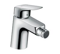 hansgrohe Logis Mitigeur de bidet, ComfortZone70, bonde à tirette, saillie 119mm, 71204000, 71204000, Colorazione: cromo