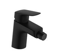 hansgrohe Logis Mitigeur de bidet, ComfortZone70, bonde à tirette, saillie 119mm, 71204670, 71204670, Colorazione: nero opaco