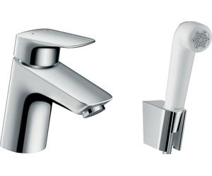 Hansgrohe Logis rubinetto per lavabo con doccetta bidet verticale cromo 71290000